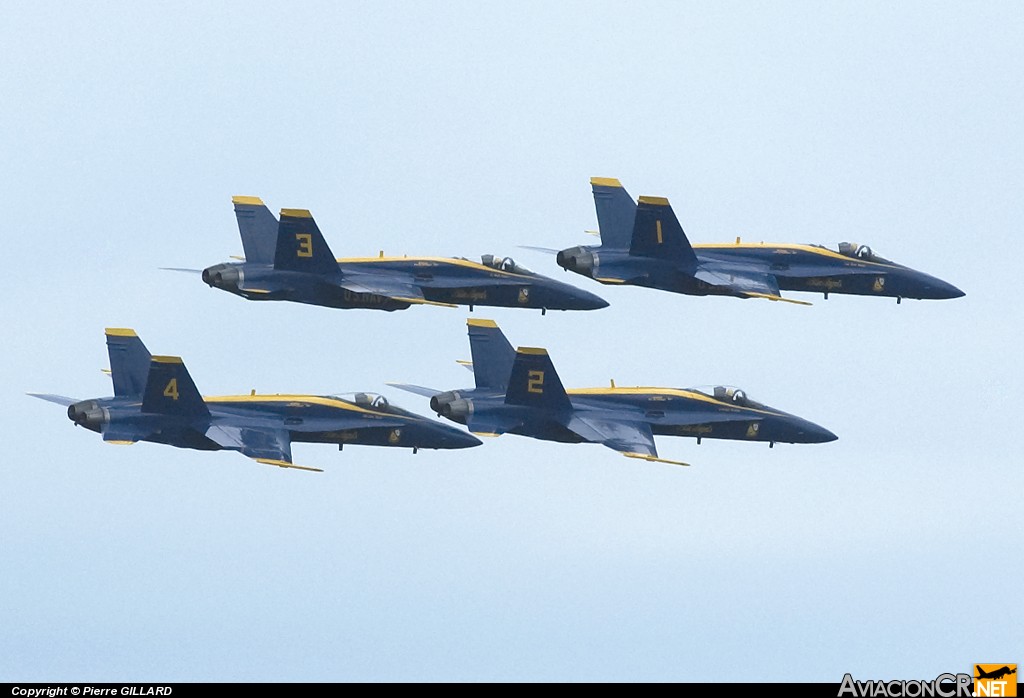  - Boeing F/A-18A Hornet - U.S. Navy - Blue Angels