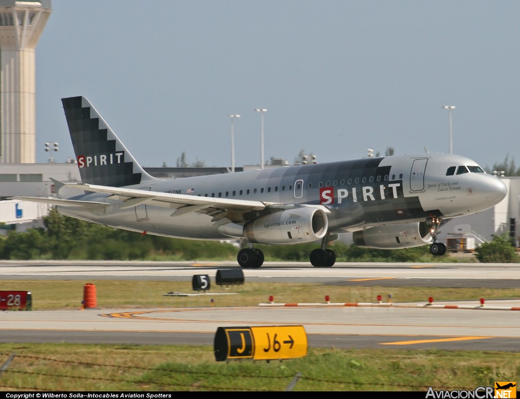 N512NK - Airbus A319-132 - Spirit Airlines