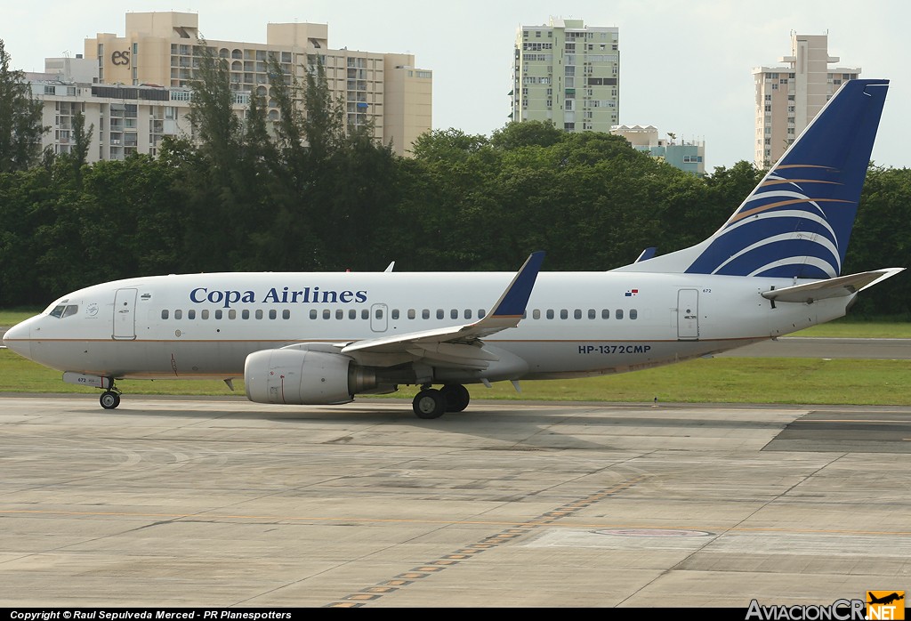 HP-1372CMP - Boeing 737-7V3 - Copa Airlines