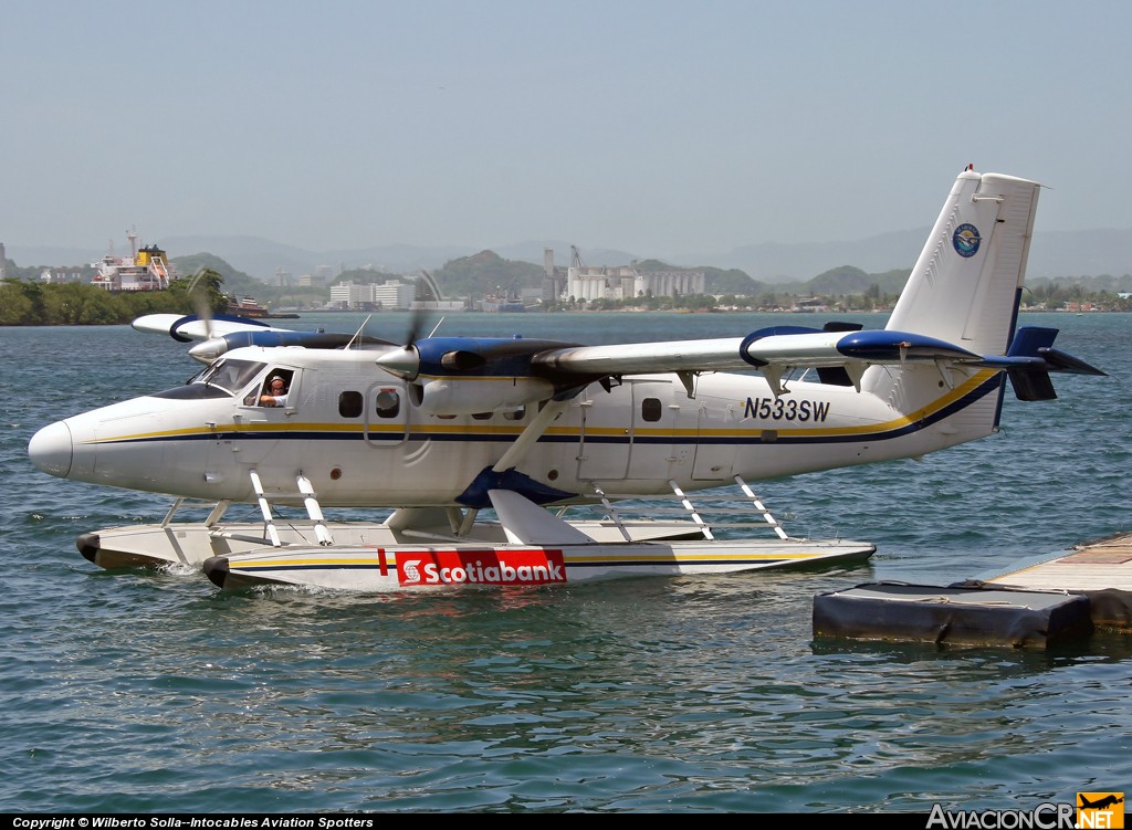 N533SW - De Havilland Canada DHC-6-300 Twin Otter - Seaborne AIrlines