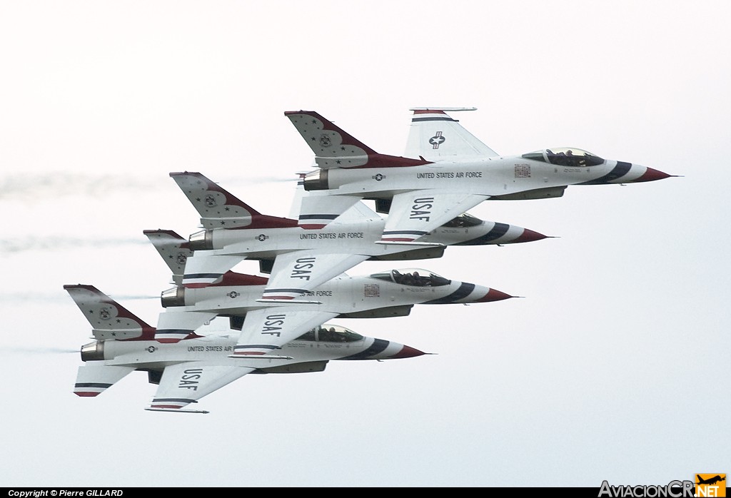  - Lockheed Martin F-16C Fighting Falcon - U.S. Air Force - Thunderbirds