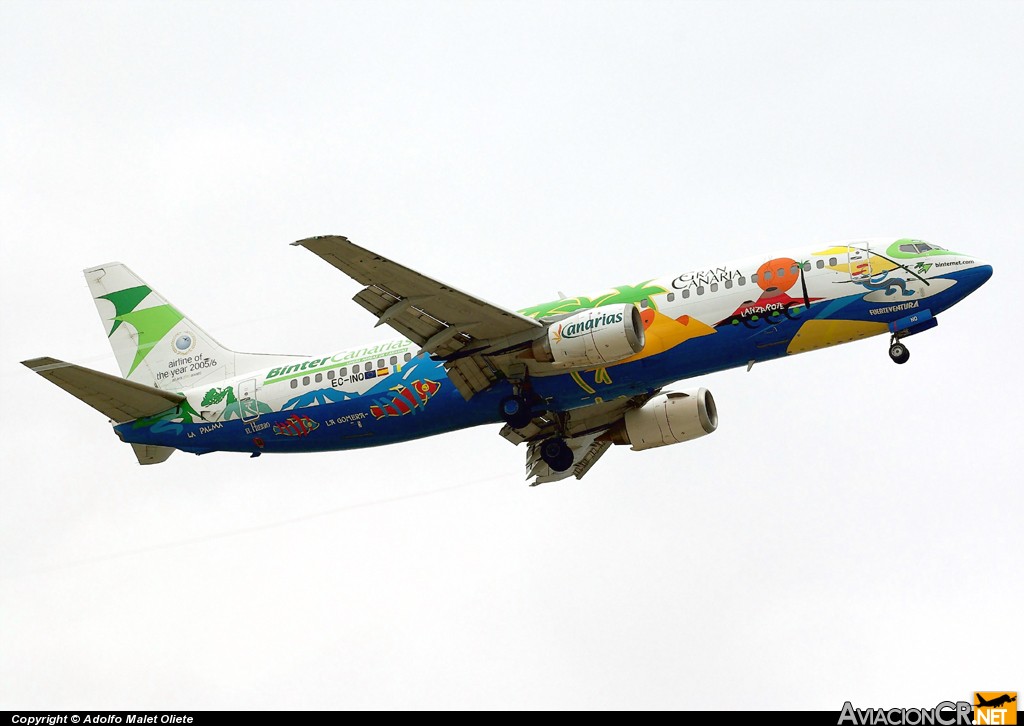 EC-INQ - Boeing 737-4Q8 - Binter Canarias