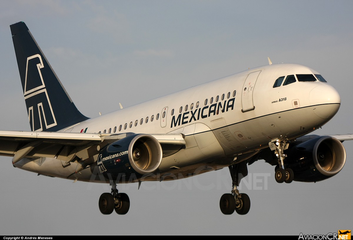 XA-UBT - Airbus A318-111 - Mexicana