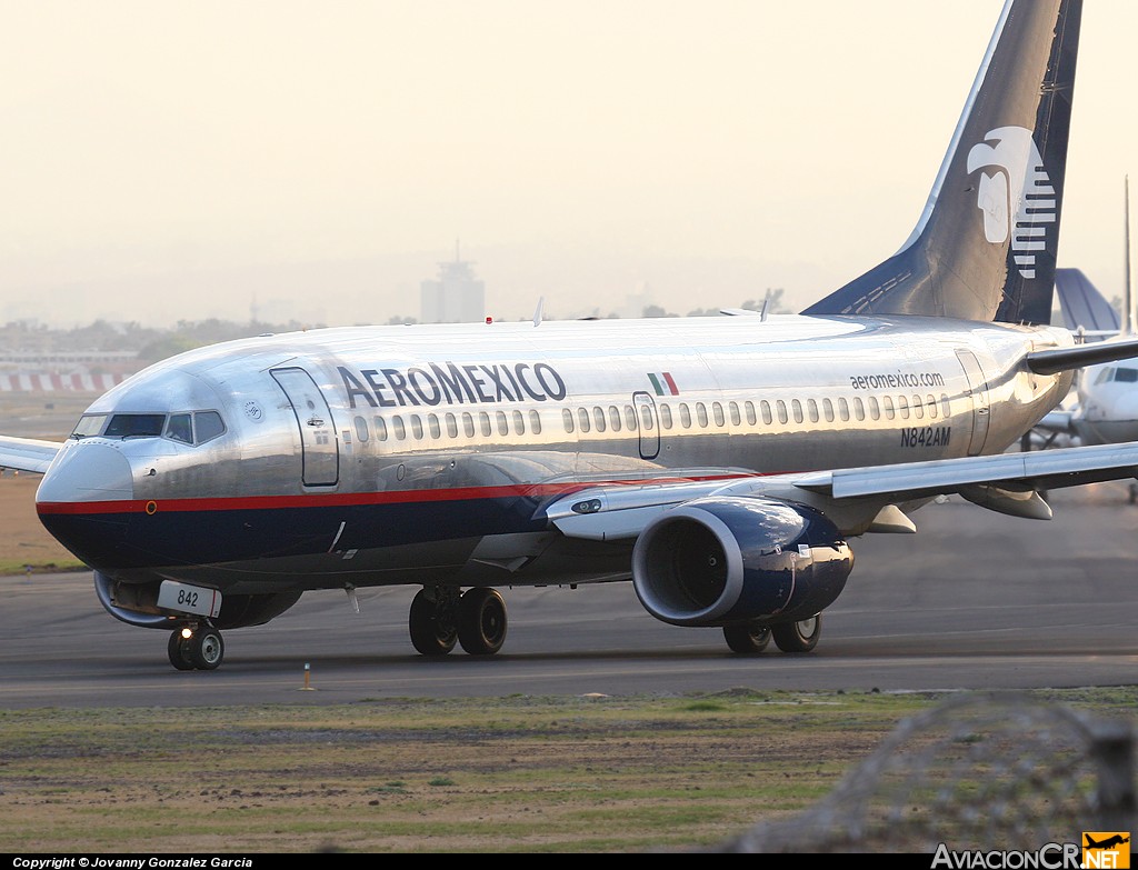 N842AM - Boeing 737-752 - Aeromexico