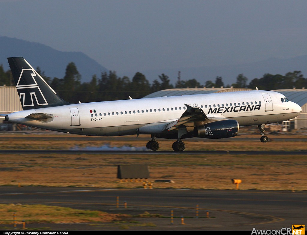 F-OHMK - Airbus A320-231 - Mexicana