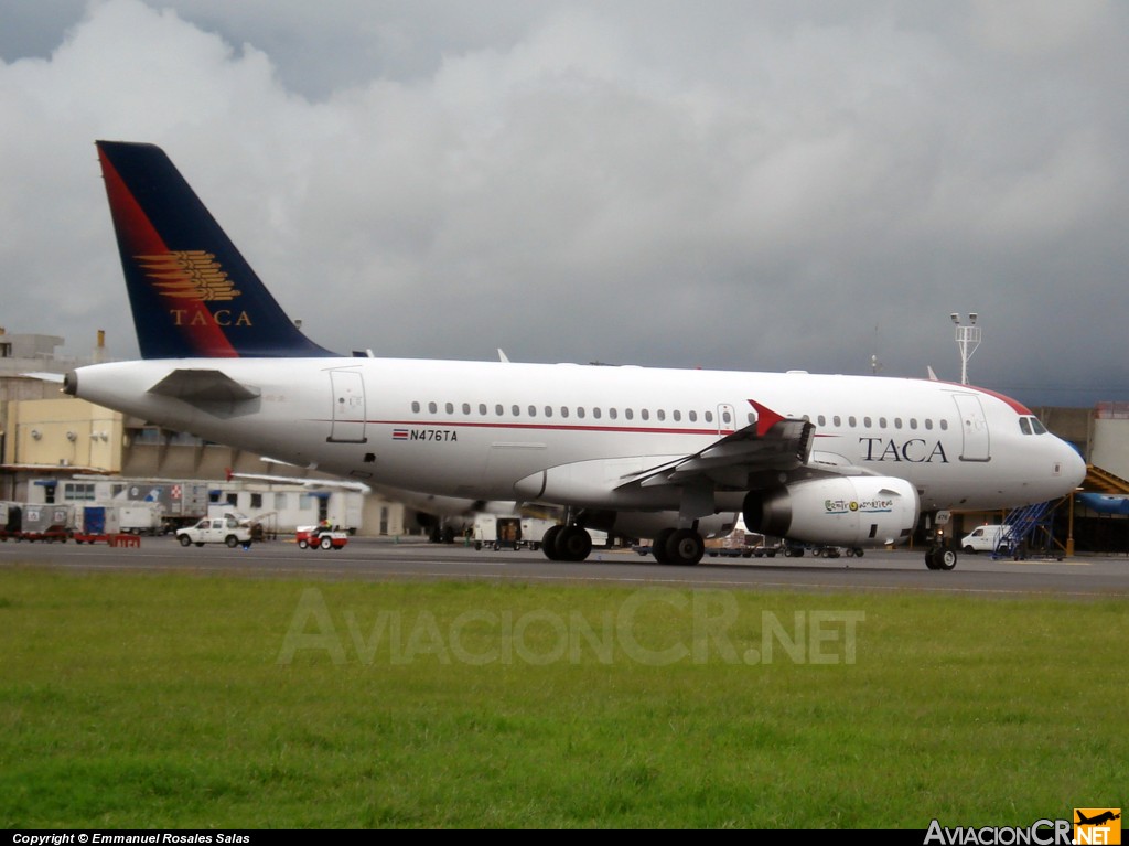 N476TA - Airbus A319-132 - TACA