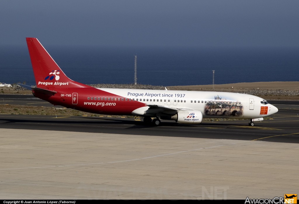 OK-TVD - Boeing 737-86N - Travel Service