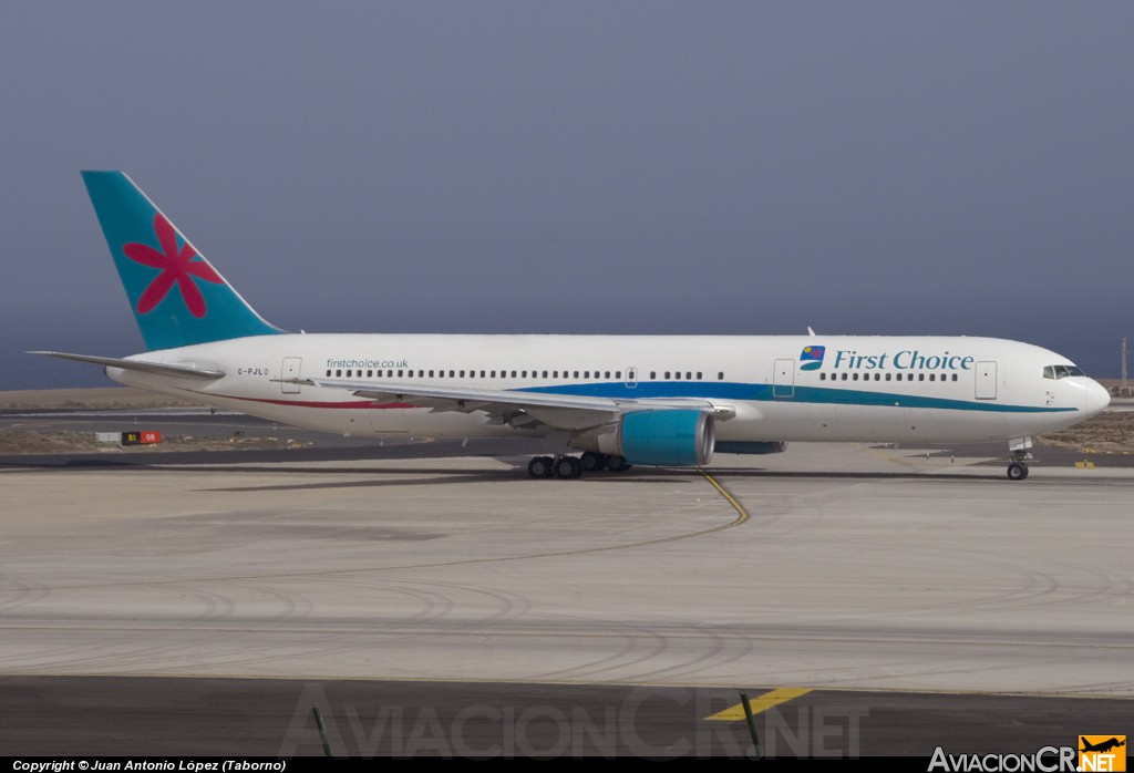 G-PJLO - Boeing 767-35E/ER - First Choice Airways