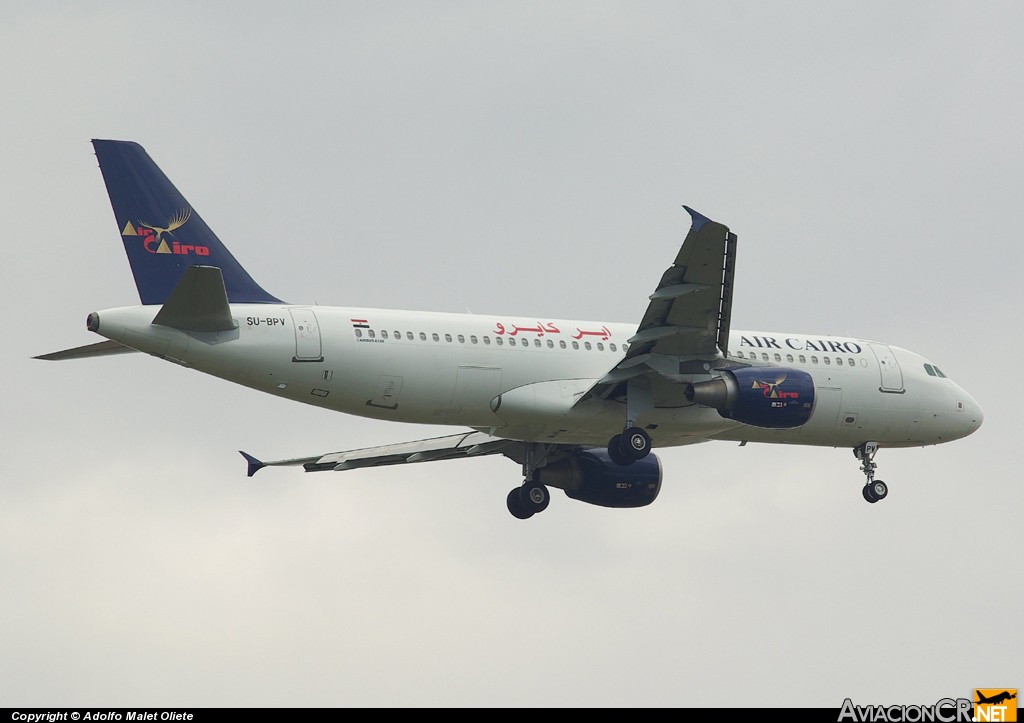 SU-BPV - Airbus A320-214 - Air Cairo