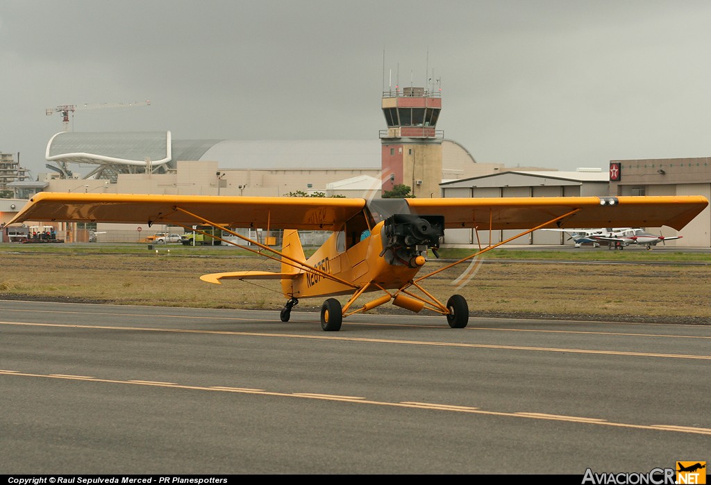 N2875D - Piper PA-18-135 Super Cub - Aerial Sign of Puerto Rico