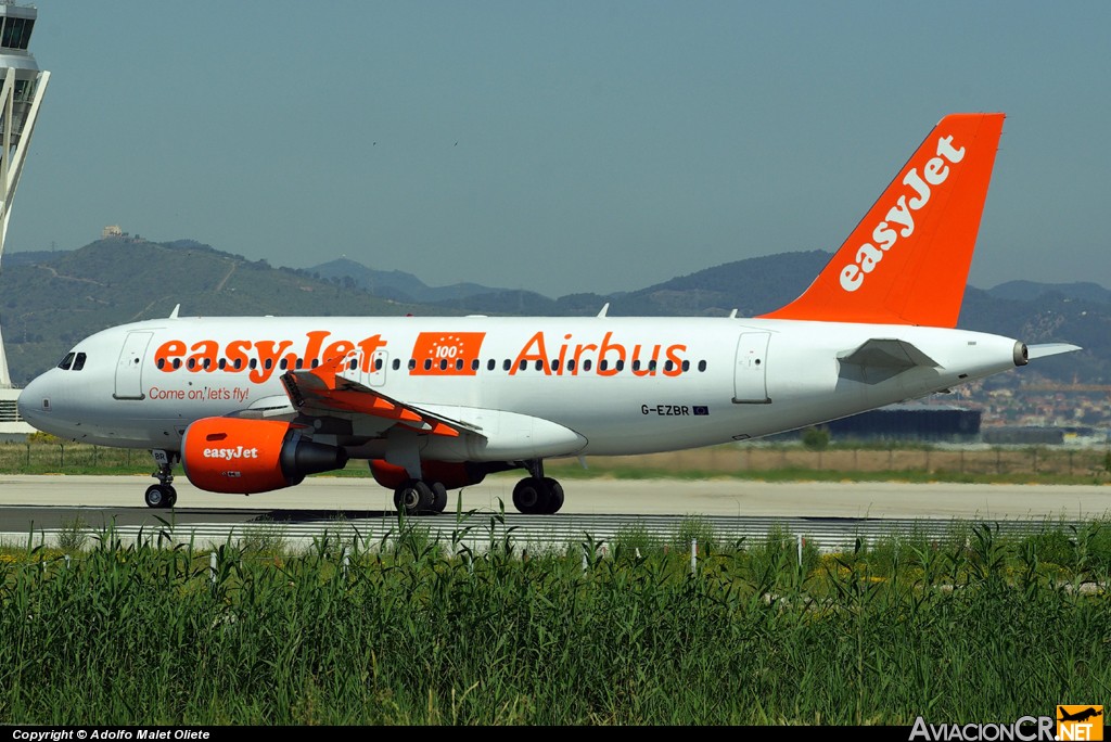 G-EZBR - Airbus A319-111 - EasyJet