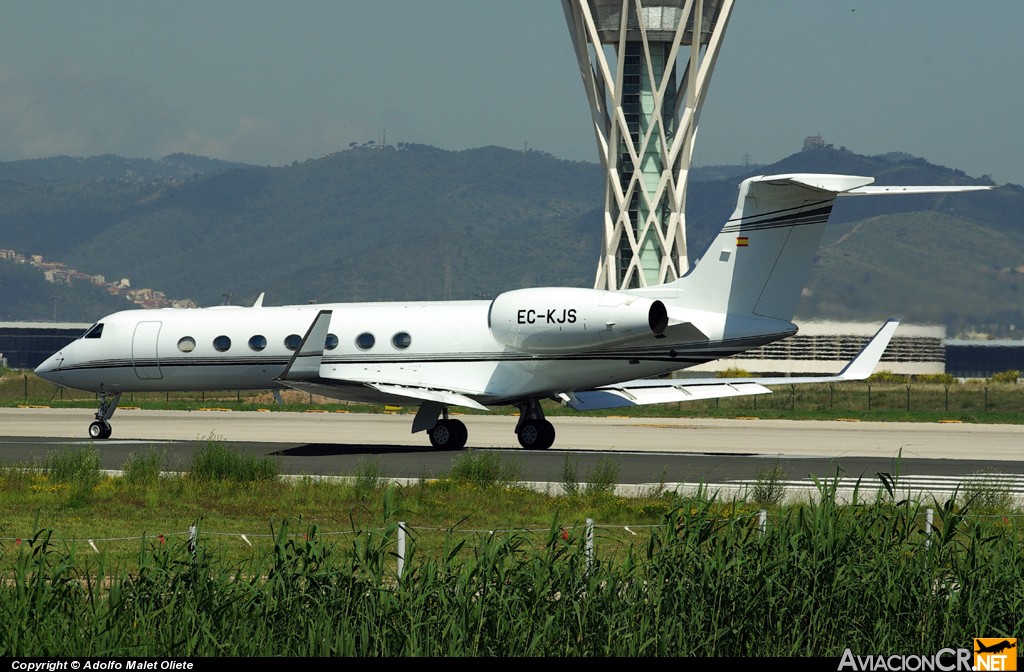 EC-KJS - Gulfstream Aerospace G-V-SP Gulfstream G550 - Privado
