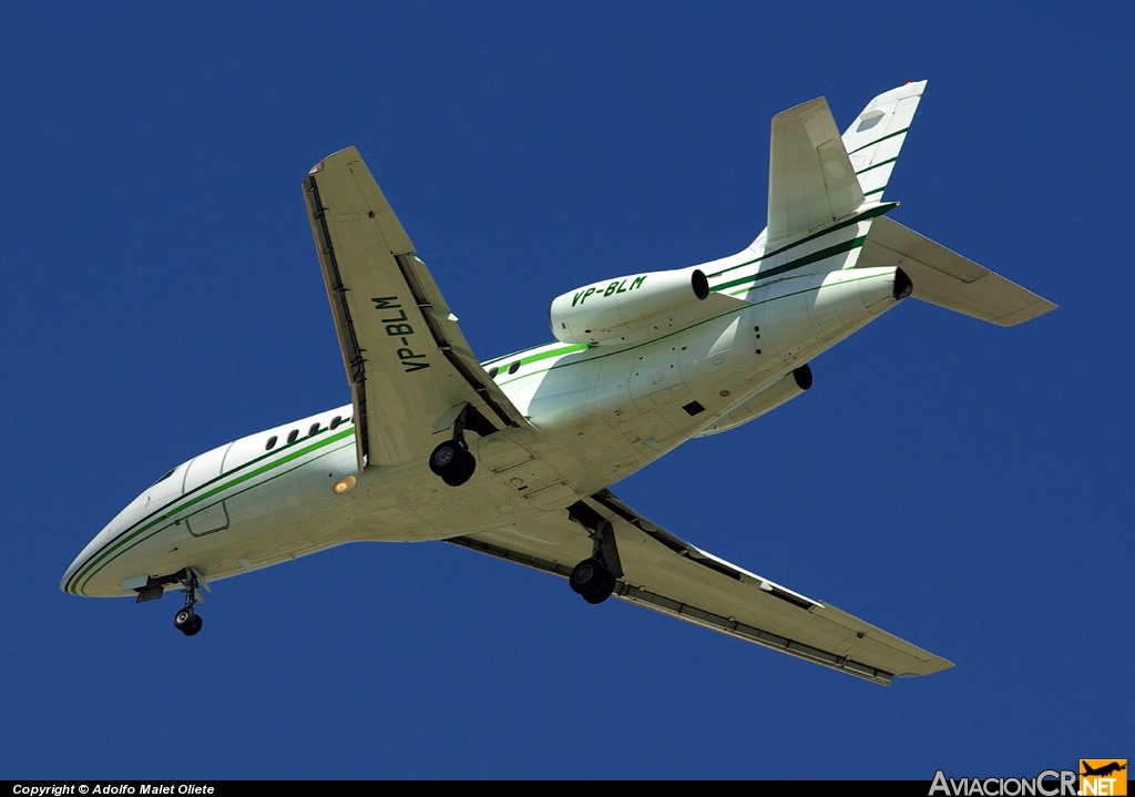 VP-BLM - Dassault Falcon 900 - Monarch General Aviation