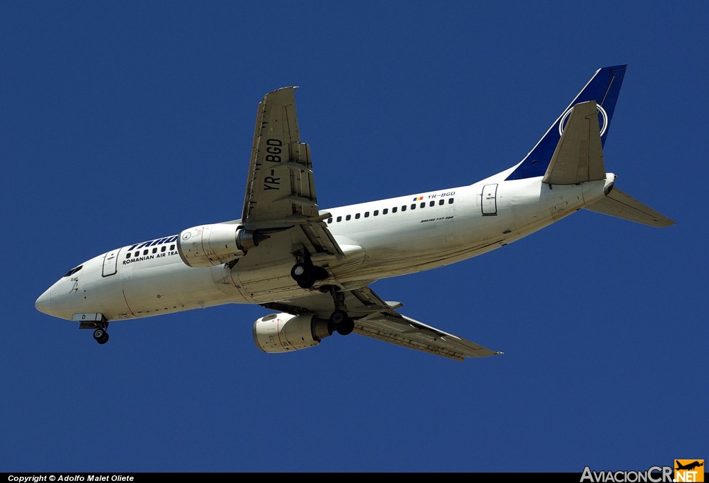 YR-BGD - Boeing 737-38J - TAROM