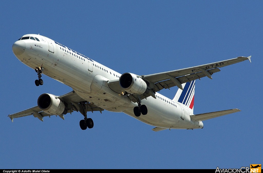 F-GTAD - Airbus A321-211 - Air France