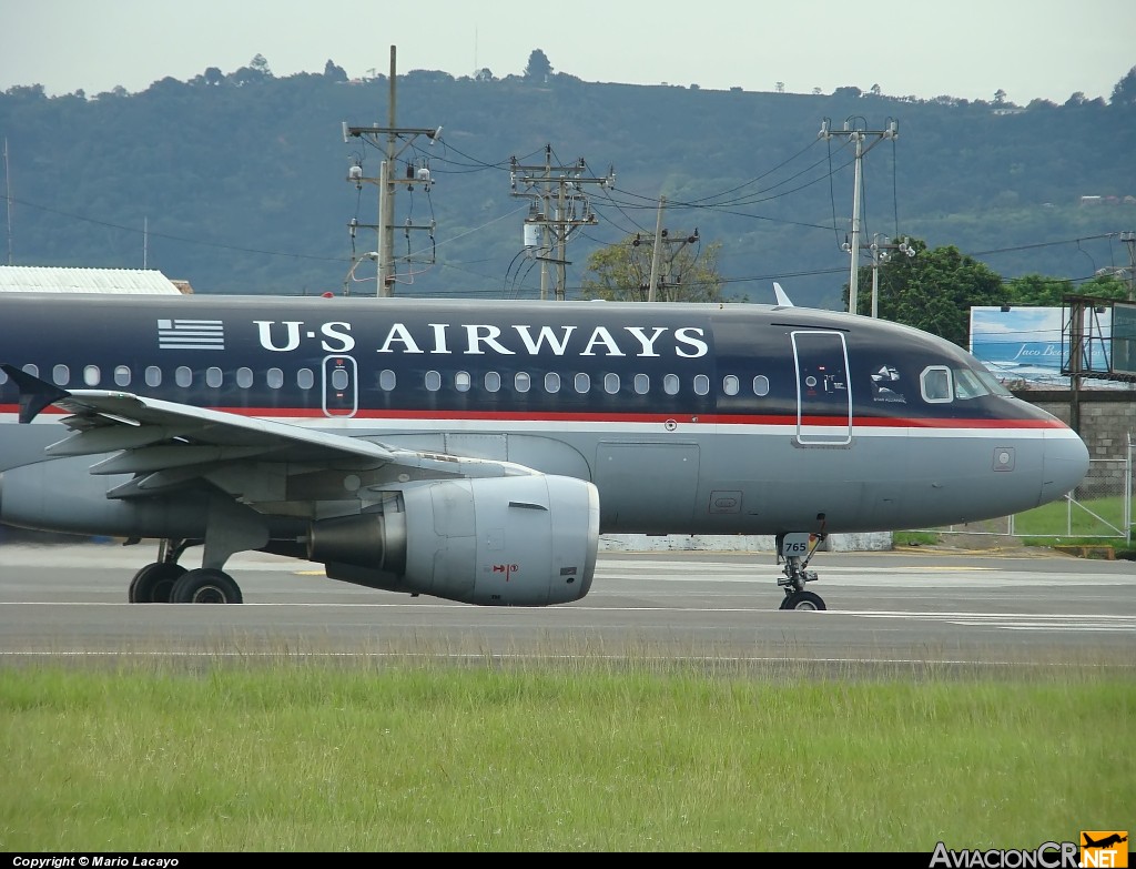 N765US - Airbus A319-112 - US Airways
