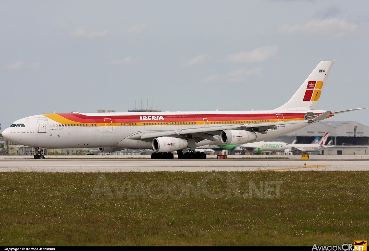 EC-HDQ - Airbus A340-313X - Iberia