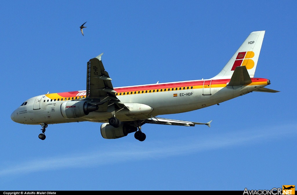 EC-HDP - Airbus A320-214 - Iberia