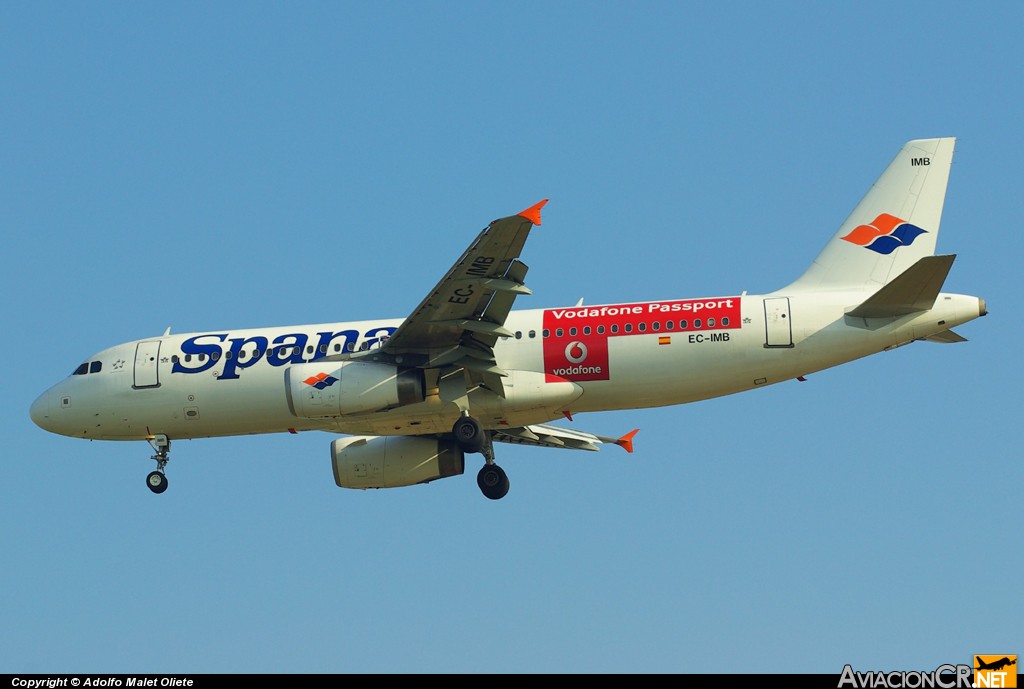 EC-IMB - Airbus A320-232 - Spanair