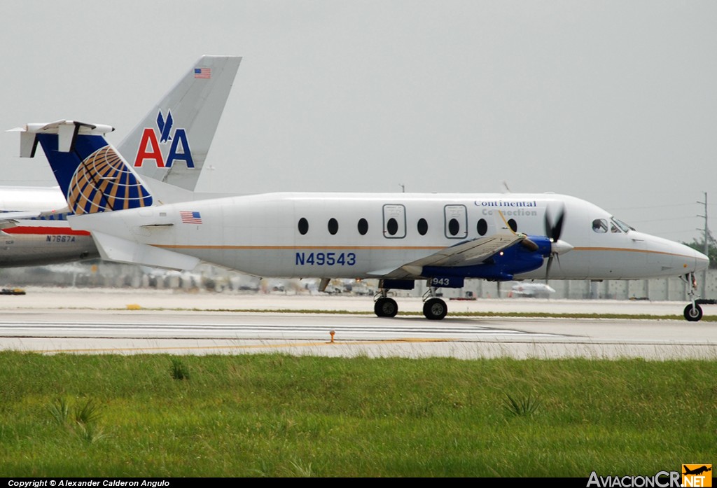 N49543 - Beechcraft 1900D - Continental Connection (Gulfstream International Airlines)