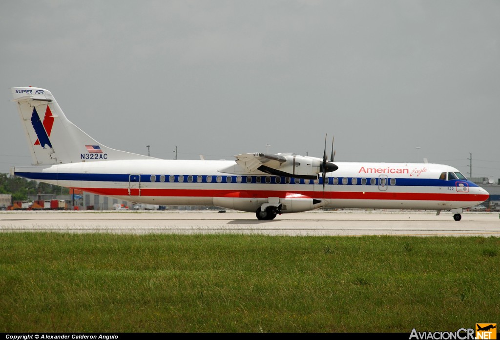 N322AC - ATR 72-212 - American Eagle