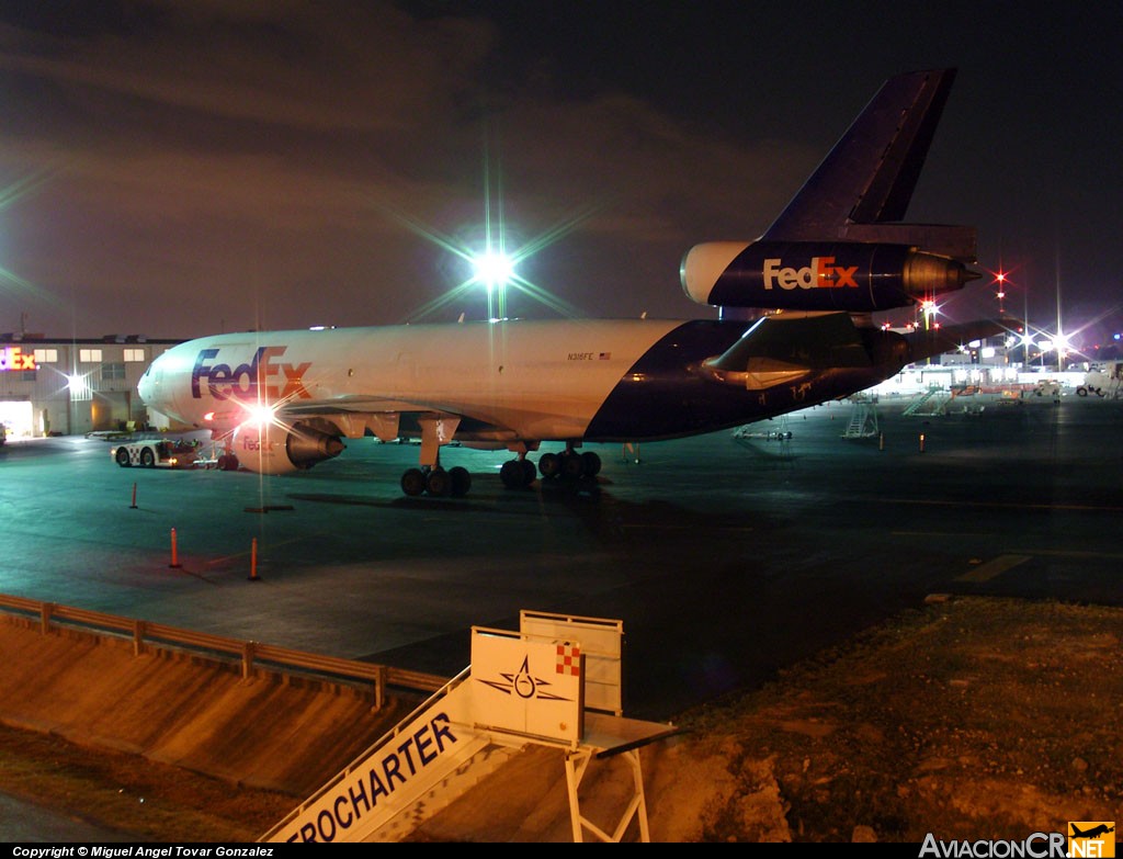 N316FE - McDonnell Douglas DC-10-30F - FedEx