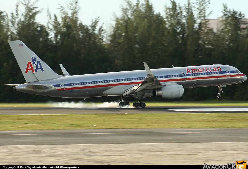 N665AA - Boeing 757-223 - American Airlines