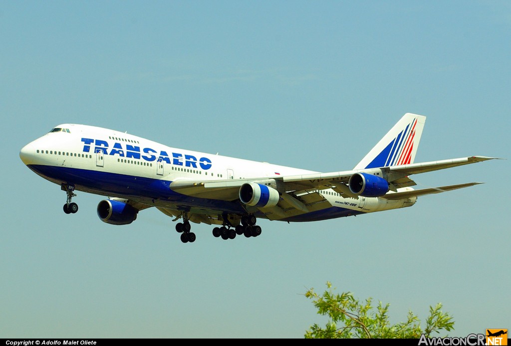 VP-BPX - Boeing 747-267B - Transaero Airlines