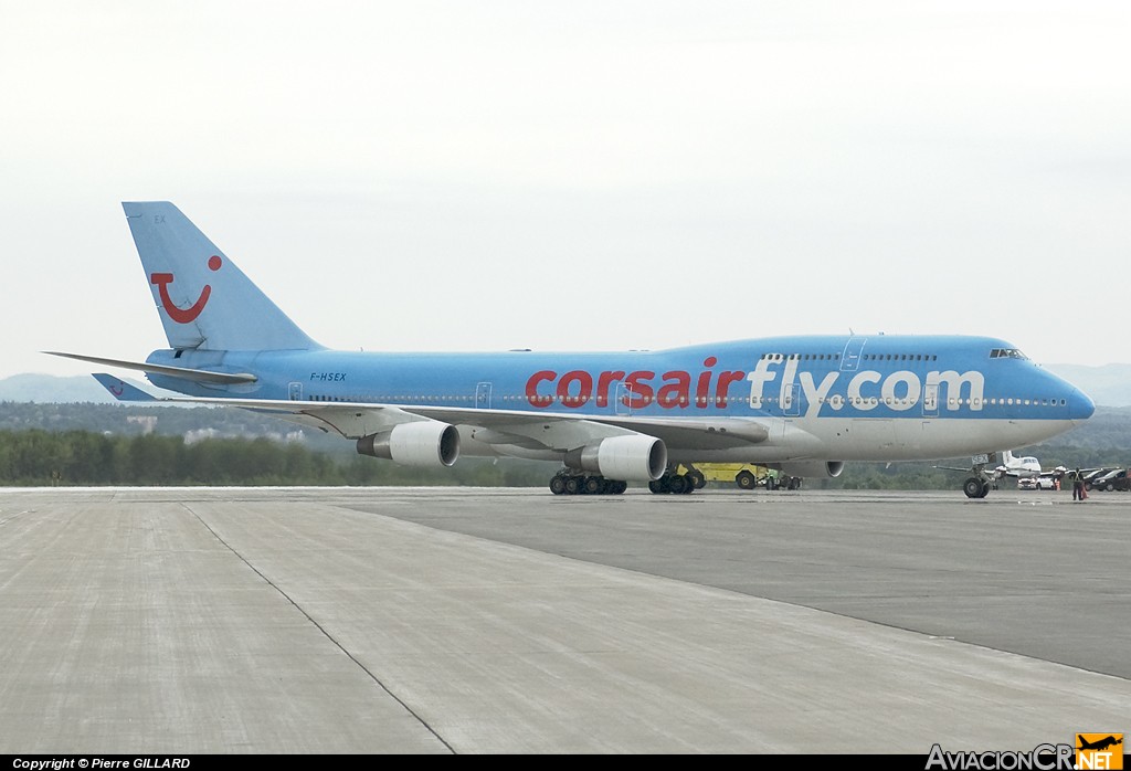 F-HSEX - Boeing 747-422 - Corsair