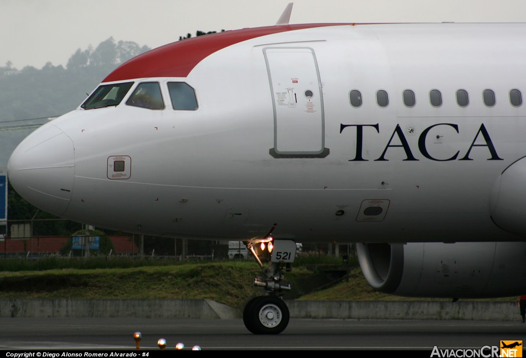 N521TA - Airbus A319-132 - TACA