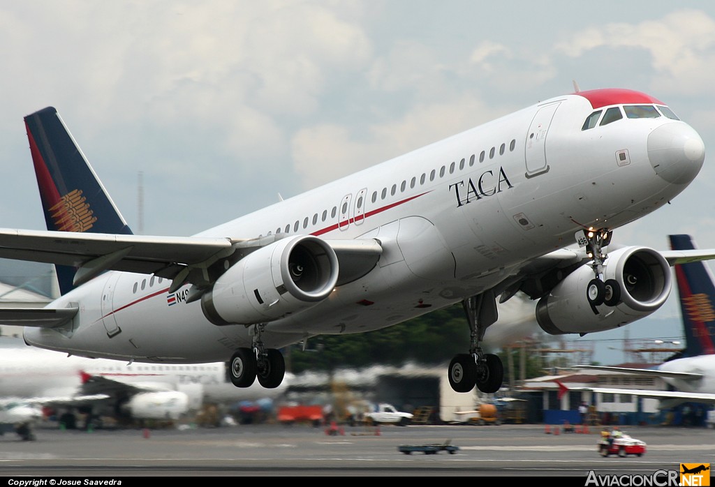 N496TA - Airbus A320-233 - TACA