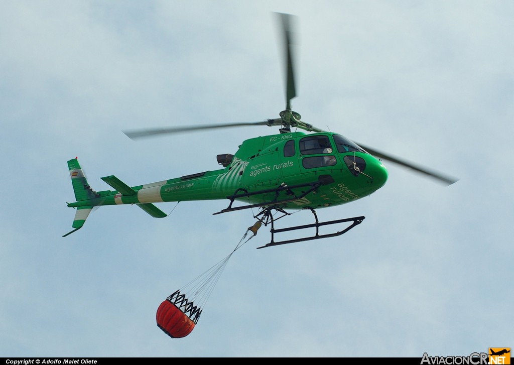 EC-KNG - Aerospatiale AS 350B-3 Ecureuil - Agents Rurals