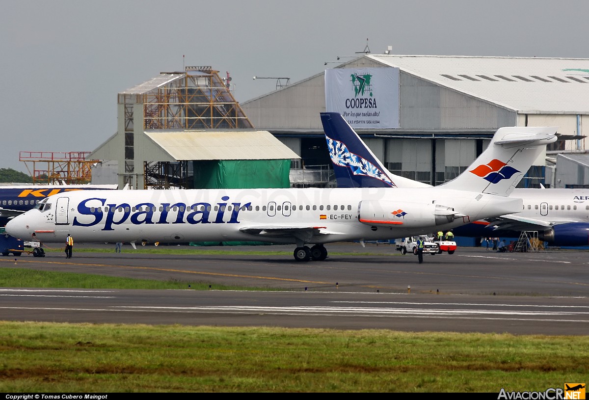 EC-FEY - McDonnell Douglas MD-87 (DC-9-87) - Spanair