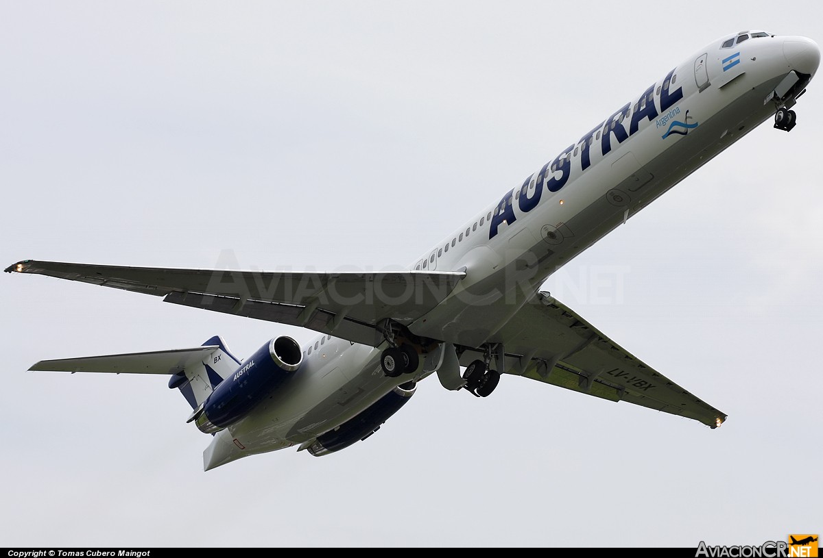 LV-VBX - McDonnell Douglas MD-88 - Austral Líneas Aéreas