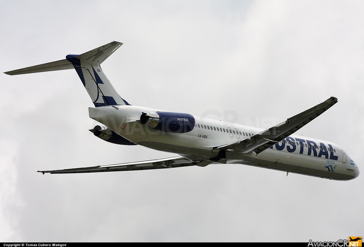 LV-VBX - McDonnell Douglas MD-88 - Austral Líneas Aéreas