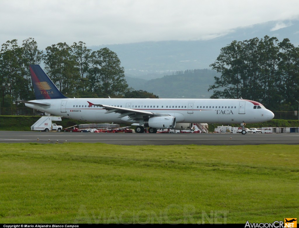 N568TA - Airbus A321-231 - TACA