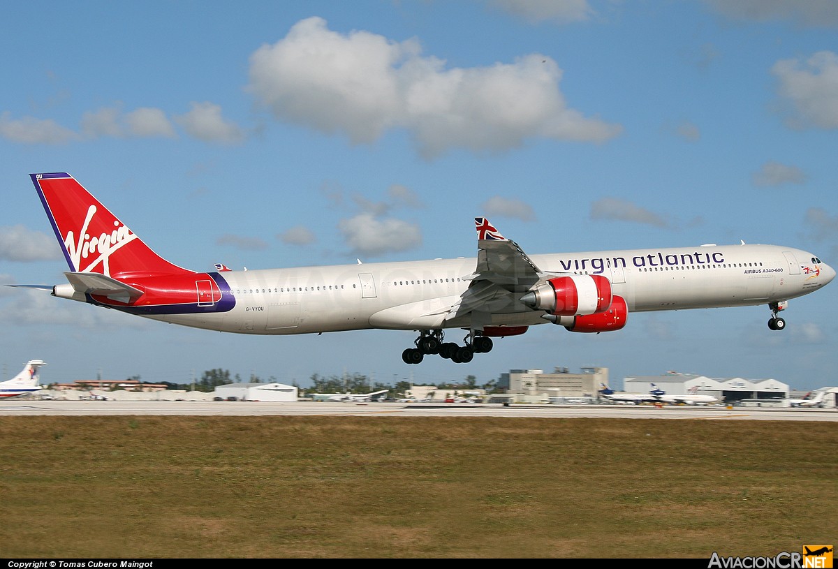 G-VYOU - Airbus A340-642 - Virgin Atlantic