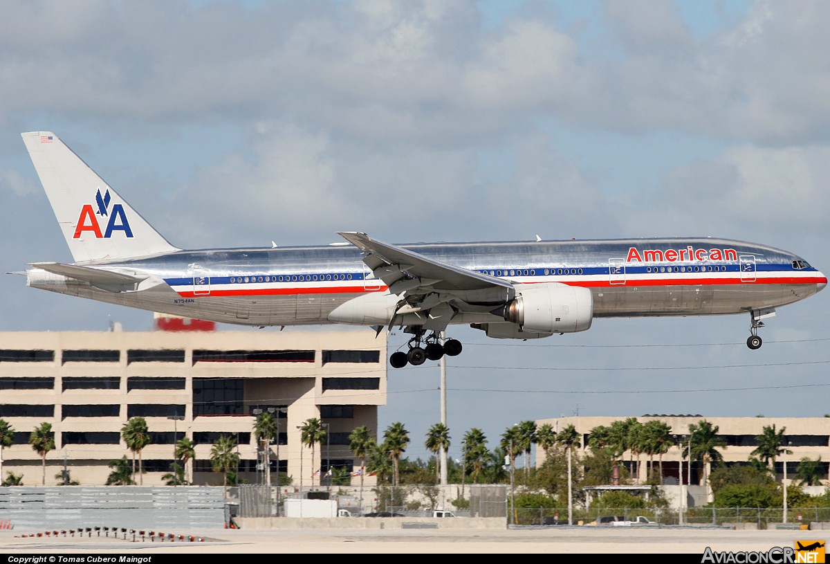 N754AN - Boeing 777-223/ER - American Airlines
