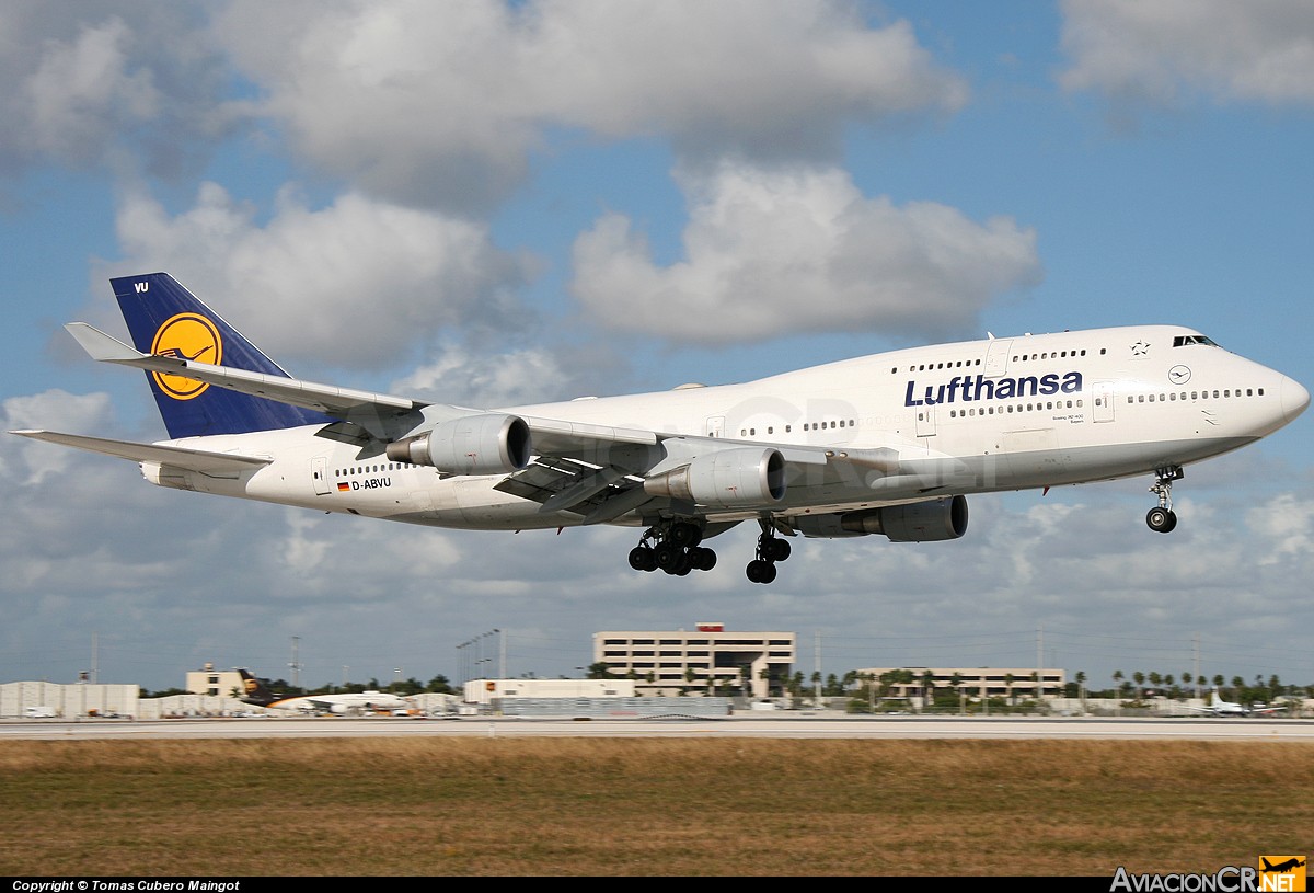 D-ABVU - Boeing 747-430 - Lufthansa