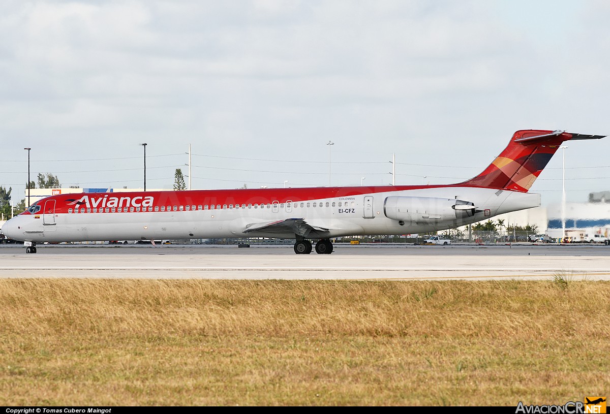 EI-CFZ - McDonnell Douglas MD-83 (DC-9-83) - Avianca Colombia