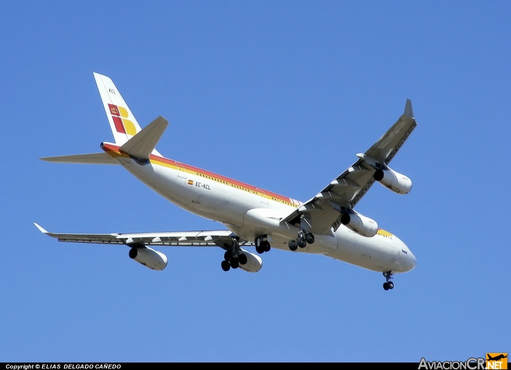 EC-KCL - Airbus A340-311 - Iberia