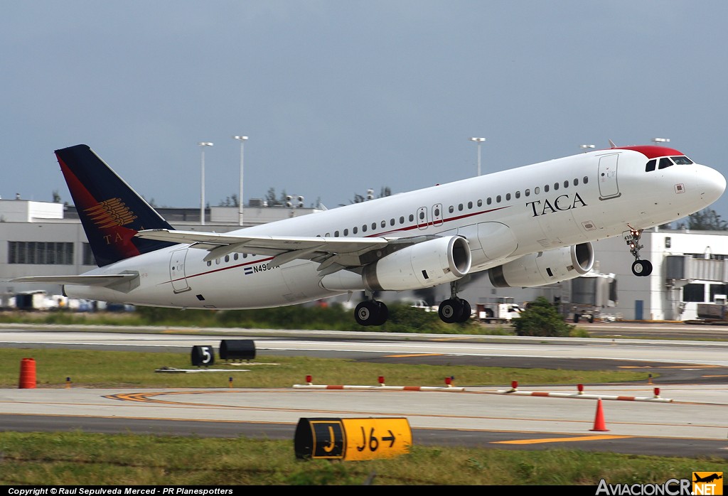 N498TA - Airbus A320-233 - TACA