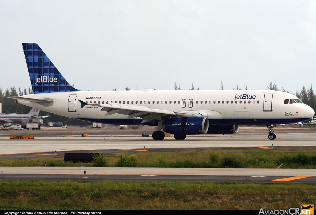 N591JB - Airbus A320-232 - Jet Blue