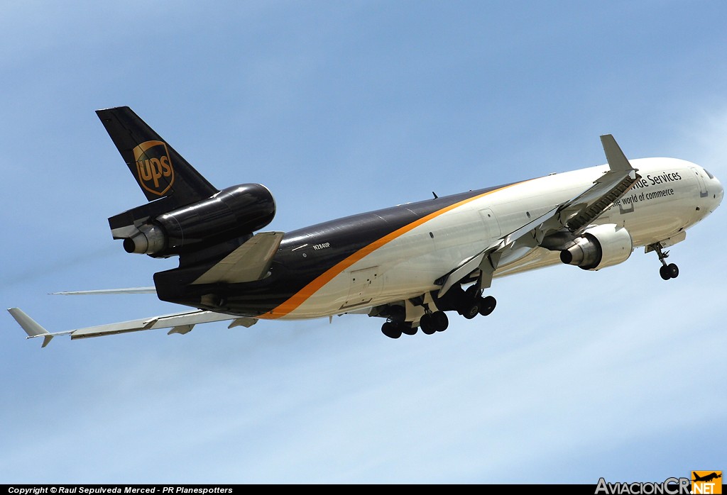 N284UP - McDonnell Douglas MD-11F - UPS - United Parcel Service