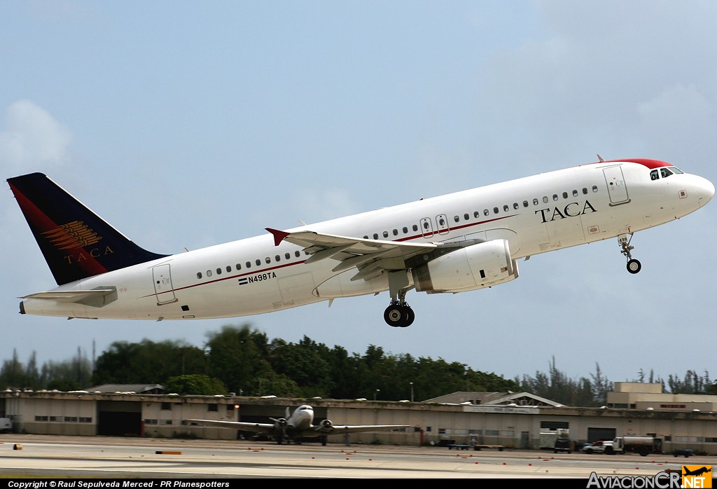 N498TA - Airbus A320-233 - TACA