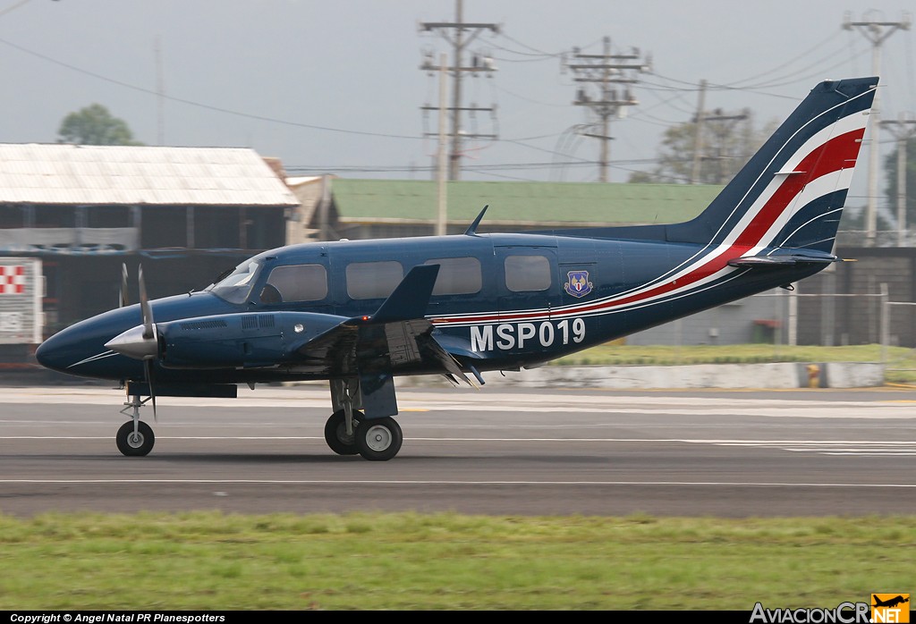 MSP019 - Piper PA-31-350 Navajo Panther - Ministerio de Seguridad Pública - Costa Rica
