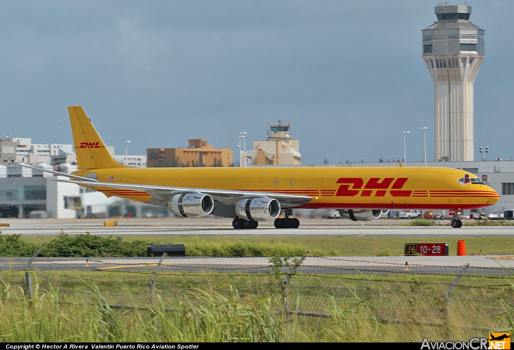 N807DH - Douglas DC-8-73(F) - DHL