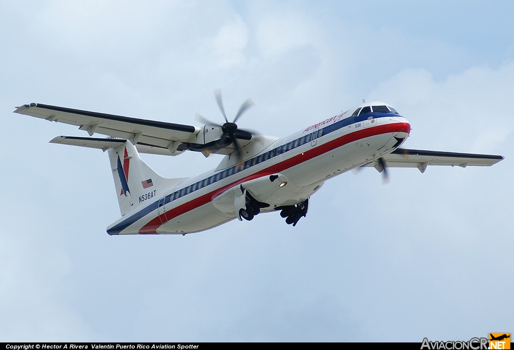 N536AT - ATR 72-212A - American Eagle