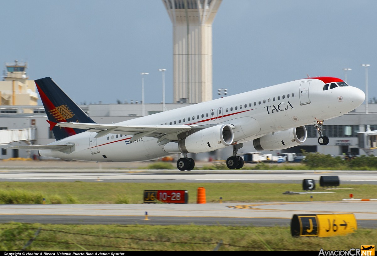 N498TA - Airbus A320-233 - TACA