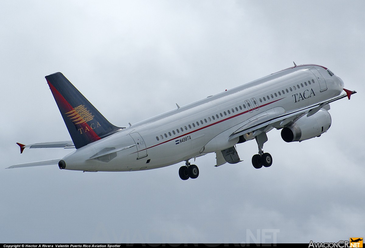 N498TA - Airbus A320-233 - TACA